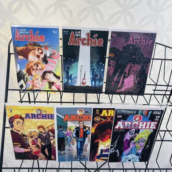 Archie 1-2 10 19 & Life With Archie 36 37 Variant Covers Lot Alex Ross Death - Picture 1 of 5